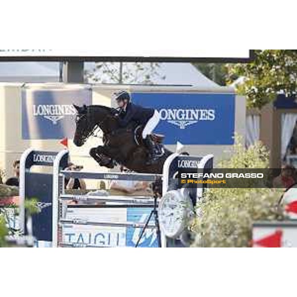 LGCT of Paris Eiffel - Class 11 - Evelina Tovek (SWE) on Mill\'s Sheridan - Paris Eiffel, Champ de Mars, 6 July 2018 - ph.Stefano Grasso/LGCT