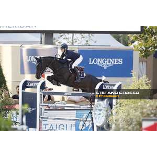 LGCT of Paris Eiffel - Class 11 - Evelina Tovek (SWE) on Mill\'s Sheridan - Paris Eiffel, Champ de Mars, 6 July 2018 - ph.Stefano Grasso/LGCT