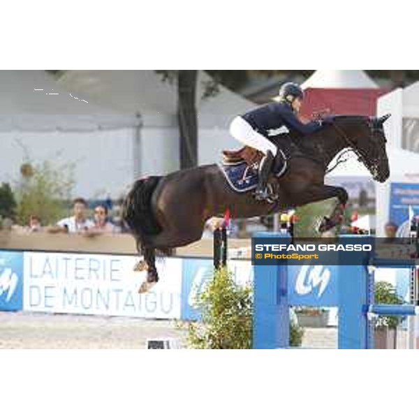LGCT of Paris Eiffel - Class 11 - Evelina Tovek (SWE) on Mill\'s Sheridan - Paris Eiffel, Champ de Mars, 6 July 2018 - ph.Stefano Grasso/LGCT