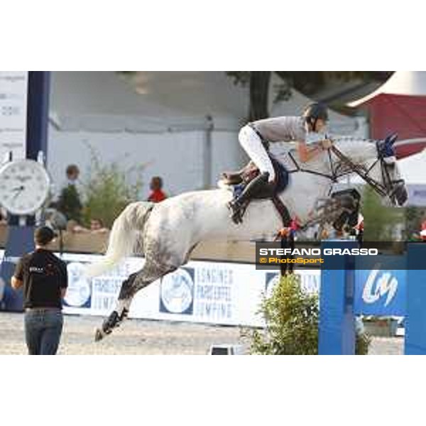 LGCT of Paris Eiffel - Class 11 - Pieter Devos (BEL) on Haloubet Hitchcock - Paris Eiffel, Champ de Mars, 6 July 2018 - ph.Stefano Grasso/LGCT