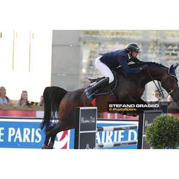 LGCT of Paris Eiffel - Class 11 - Mathieu Billot (FRA) on Unik d\'Ick - Paris Eiffel, Champ de Mars, 6 July 2018 - ph.Stefano Grasso/LGCT