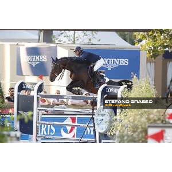 LGCT of Paris Eiffel - Class 11 - Mathieu Billot (FRA) on Unik d\'Ick - Paris Eiffel, Champ de Mars, 6 July 2018 - ph.Stefano Grasso/LGCT