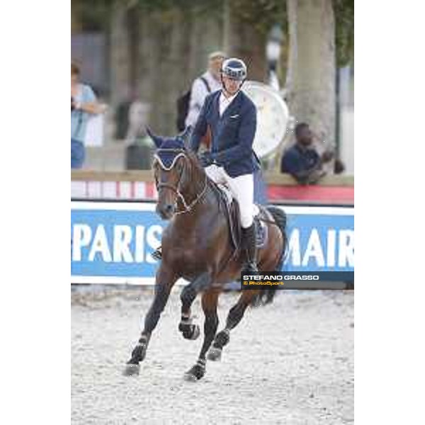 LGCT of Paris Eiffel - Class 11 - Mathieu Billot (FRA) on Unik d\'Ick - Paris Eiffel, Champ de Mars, 6 July 2018 - ph.Stefano Grasso/LGCT