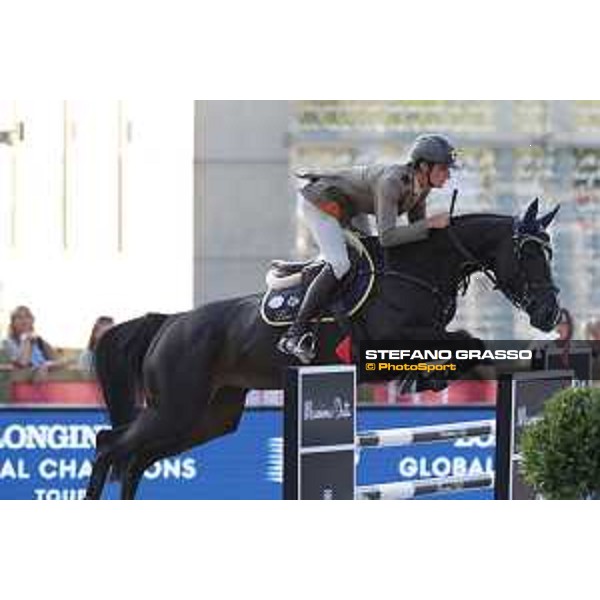 LGCT of Paris Eiffel - Class 11 - Alberto Zorzi (ITA) on Ulane de Coquerie - Paris Eiffel, Champ de Mars, 6 July 2018 - ph.Stefano Grasso/LGCT