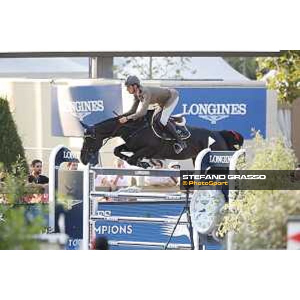 LGCT of Paris Eiffel - Class 11 - Alberto Zorzi (ITA) on Ulane de Coquerie - Paris Eiffel, Champ de Mars, 6 July 2018 - ph.Stefano Grasso/LGCT