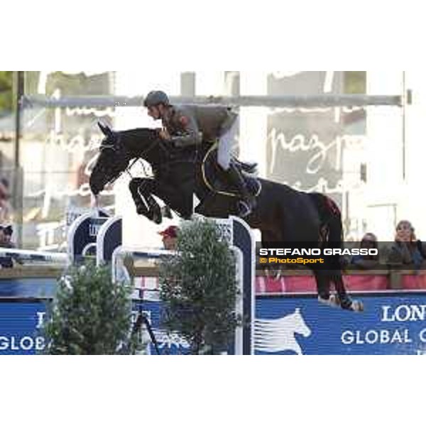 LGCT of Paris Eiffel - Class 11 - Alberto Zorzi (ITA) on Ulane de Coquerie - Paris Eiffel, Champ de Mars, 6 July 2018 - ph.Stefano Grasso/LGCT