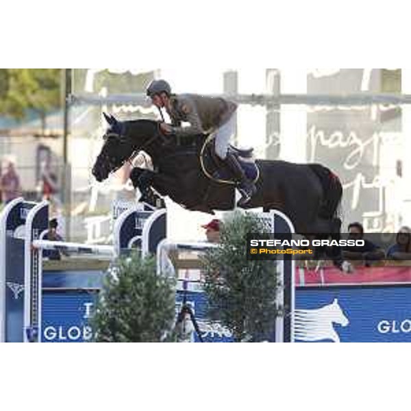 LGCT of Paris Eiffel - Class 11 - Alberto Zorzi (ITA) on Ulane de Coquerie - Paris Eiffel, Champ de Mars, 6 July 2018 - ph.Stefano Grasso/LGCT