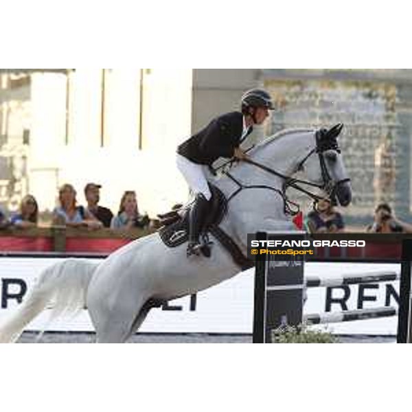 LGCT of Paris Eiffel - Class 11 - Bertram Allen (IRL) on Hector van d?Abdijhoeve - Paris Eiffel, Champ de Mars, 6 July 2018 - ph.Stefano Grasso/LGCT