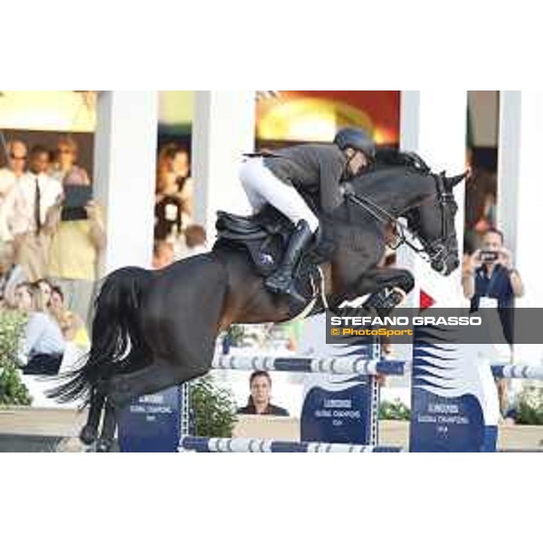 LGCT of Paris Eiffel - Class 11 - Simon Delestre (FRA) on Chadino - Paris Eiffel, Champ de Mars, 6 July 2018 - ph.Stefano Grasso/LGCT