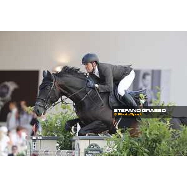 LGCT of Paris Eiffel - Class 11 - Simon Delestre (FRA) on Chadino - Paris Eiffel, Champ de Mars, 6 July 2018 - ph.Stefano Grasso/LGCT