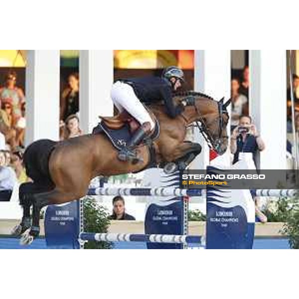 LGCT of Paris Eiffel - Class 11 - Nicolas Delmotte (FRA) on Urano de Cartigny - Paris Eiffel, Champ de Mars, 6 July 2018 - ph.Stefano Grasso/LGCT