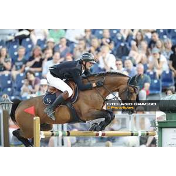 LGCT of Paris Eiffel - Class 11 - Nicolas Delmotte (FRA) on Urano de Cartigny - Paris Eiffel, Champ de Mars, 6 July 2018 - ph.Stefano Grasso/LGCT