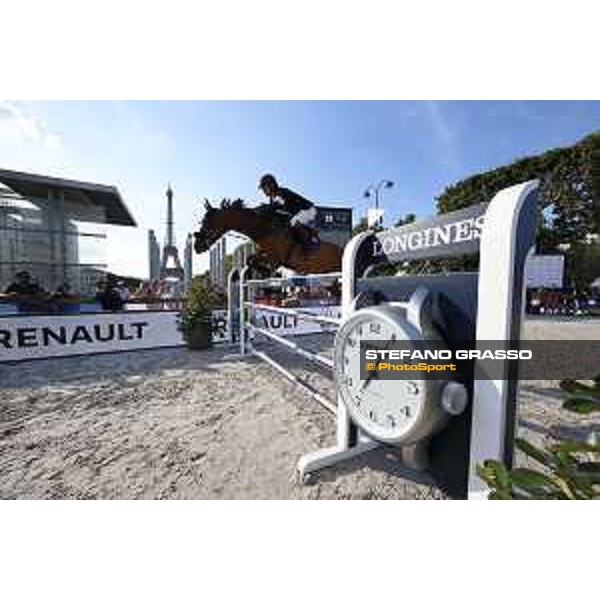 LGCT of Paris Eiffel - Class 11 - Harrie Smolders (NED) on Zinius - Paris Eiffel, Champ de Mars, 6 July 2018 - ph.Stefano Grasso/LGCT