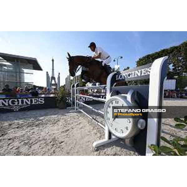 LGCT of Paris Eiffel - Class 11 - Marc Houtzager (NED) on Edinus - Paris Eiffel, Champ de Mars, 6 July 2018 - ph.Stefano Grasso/LGCT