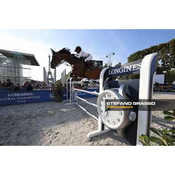 LGCT of Paris Eiffel - Class 11 - Mathilda Karlsson (SRI) on Cerano - Paris Eiffel, Champ de Mars, 6 July 2018 - ph.Stefano Grasso/LGCT