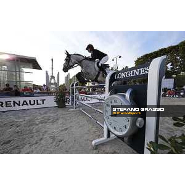 LGCT of Paris Eiffel - Class 11 - Elizabeth Madden (USA) on Con Taggio - Paris Eiffel, Champ de Mars, 6 July 2018 - ph.Stefano Grasso/LGCT