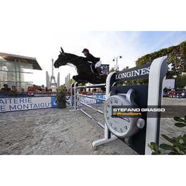 LGCT of Paris Eiffel - Class 11 - Emily Moffitt (GBR) on Copain du Perchet CH - Paris Eiffel, Champ de Mars, 6 July 2018 - ph.Stefano Grasso/LGCT