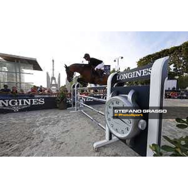 LGCT of Paris Eiffel - Class 11 - Nicolas Delmotte (FRA) on Urano de Cartigny - Paris Eiffel, Champ de Mars, 6 July 2018 - ph.Stefano Grasso/LGCT