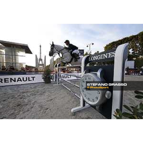 LGCT of Paris Eiffel - Class 11 - Bertram Allen (IRL) on Hector van d?Abdijhoeve - Paris Eiffel, Champ de Mars, 6 July 2018 - ph.Stefano Grasso/LGCT