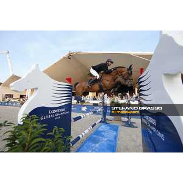LGCT of Paris Eiffel - Class 11 - Nicolas Delmotte (FRA) on Urano de Cartigny - Paris Eiffel, Champ de Mars, 6 July 2018 - ph.Stefano Grasso/LGCT