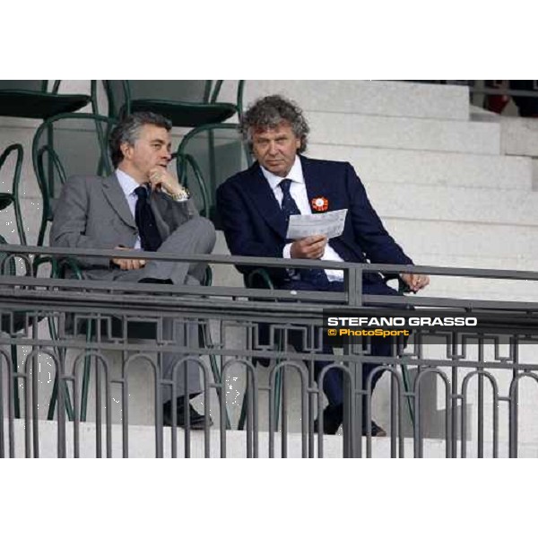 Andrea Scarpellini and trainer Valfredo Valiani Milan San Siro, 15th june 2008 ph. Stefano Grasso