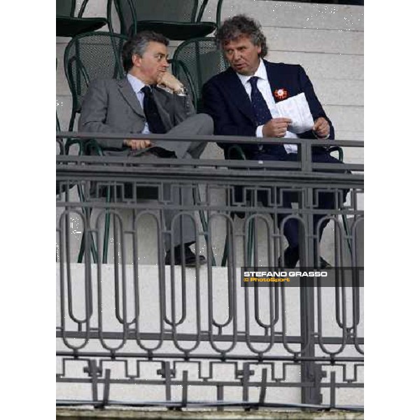 Andrea Scarpellini and trainer Valfredo Valiani Milan San Siro, 15th june 2008 ph. Stefano Grasso