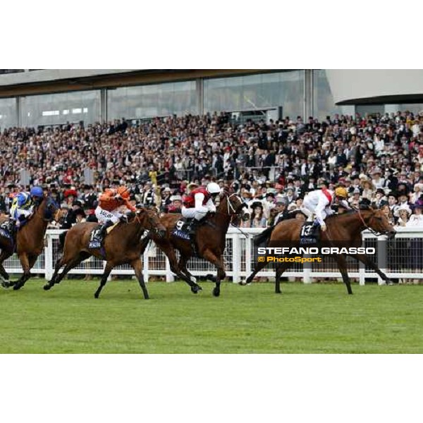 Royal Ascot -1st day - Olivier Peslier on Equiano wins the King\'s Stand Stakes beating Takeover Target and Fleeting Spirit Ascot, 17th june 2008 ph. Stefano Grasso