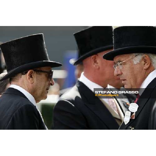 Royal Ascot -1st day - Michael Tabor and John Magnier Ascot, 17th june 2008 ph. Stefano Grasso
