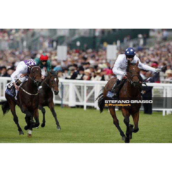 Royal Ascot -1st day - Jamie Spencer on Art Connoisseur wins the Coventry Stakes Ascot, 17th june 2008 ph. Stefano Grasso