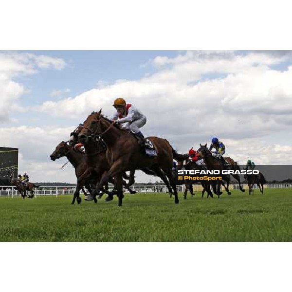 Royal Ascot -1st day - Olivier Peslier on Equiano wins the King\'s Stand Stakes Ascot, 17th june 2008 ph. Stefano Grasso