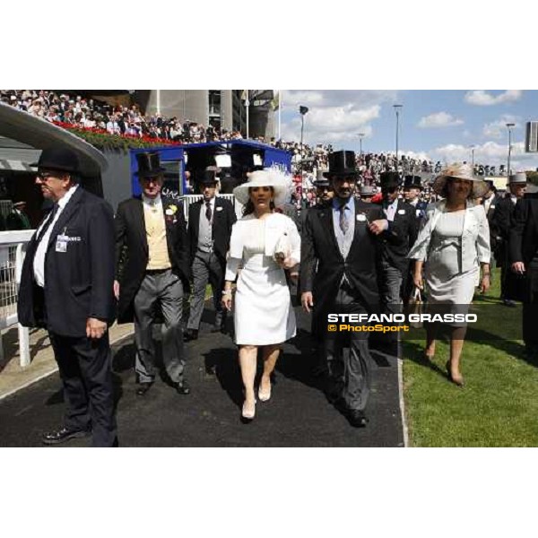 Royal Ascot -1st day -Skeihk Mohamed and Princess Haya after the St. James\'s Palace Stakes Ascot, 17th june 2008 ph. Stefano Grasso