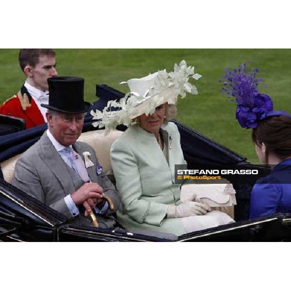 Prince Charles and Camilla Parker Bowles Ascot, 1st day, 17th june 2008 ph. Stefano Grasso