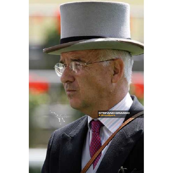 trainer Alain de Royer Dupr Ascot, 1st day, 17th june 2008 ph. Stefano Grasso