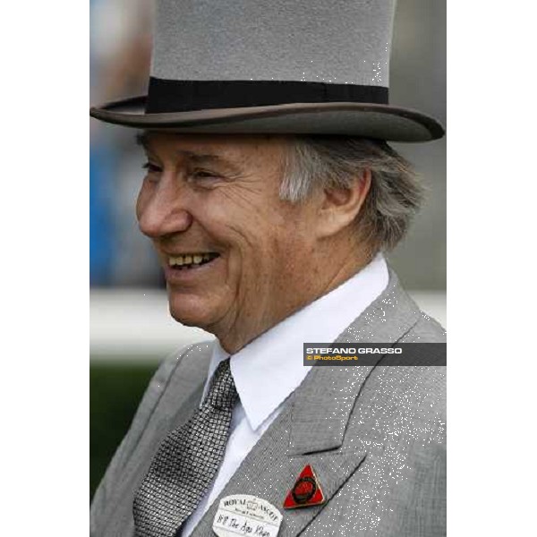 H.H.. The Aga Khan Ascot, 1st day, 17th june 2008 ph. Stefano Grasso