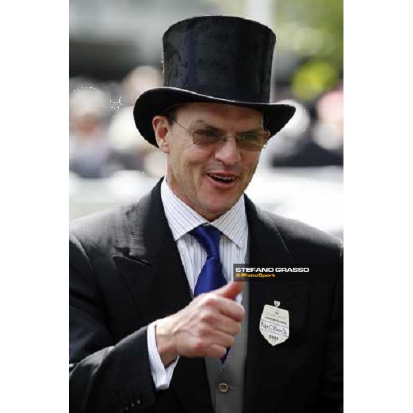 trainer Aidan O\' Brien Ascot, 1st day, 17th june 2008 ph. Stefano Grasso