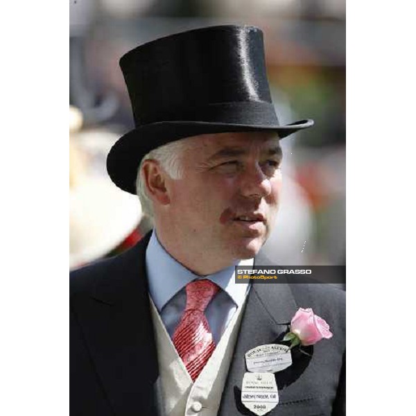 trainer Jeremy Noseda Ascot, 1st day, 17th june 2008 ph. Stefano Grasso