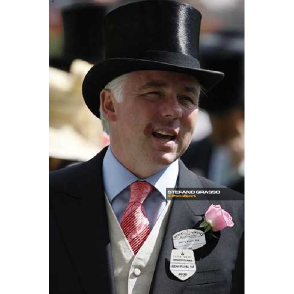 trainer Jeremy Noseda Ascot, 1st day, 17th june 2008 ph. Stefano Grasso