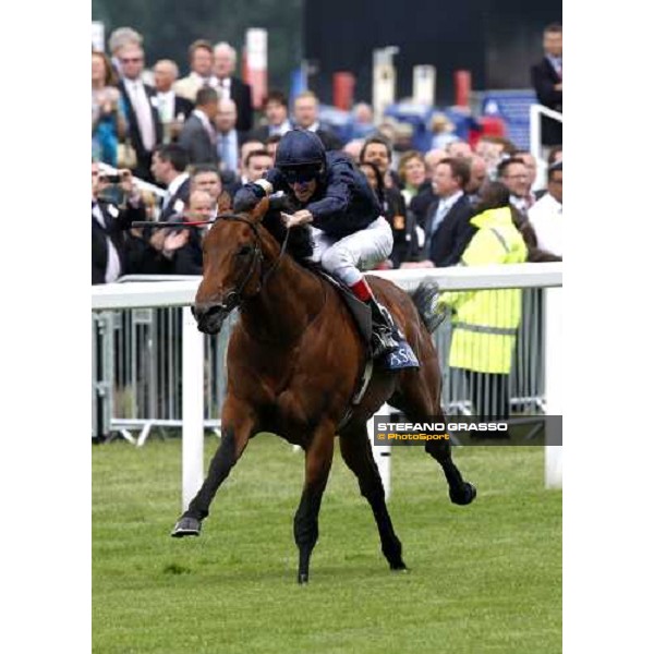 Johnny Murtagh on Duke of Marmelade flyes alone to the line and wins the Prince of Wales\'s Stakes Ascot, 2nd day, 18th june 2008 ph. Stefano Grasso