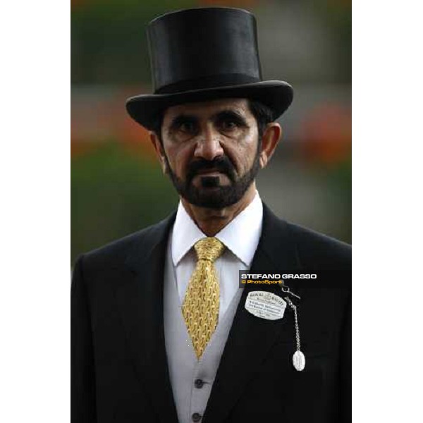 Sheikh Maktoum at Royal Ascot 2nd day Ascot, 18th june 2008 ph. Stefano Grasso