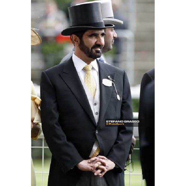 Sheikh Maktoum at Royal Ascot 2nd day Ascot, 18th june 2008 ph. Stefano Grasso