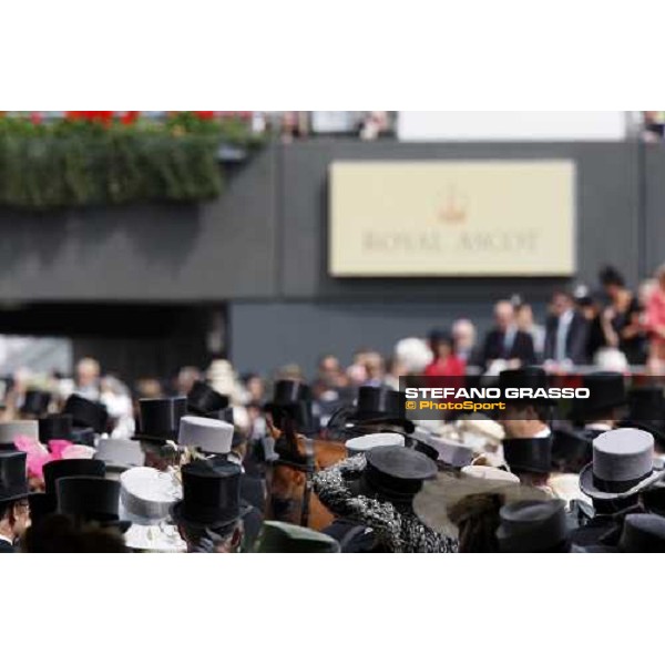 fashion hats in the Royal Enclosure at Royal Ascot 2nd day Ascot, 18th june 2008 ph. Stefano Grasso
