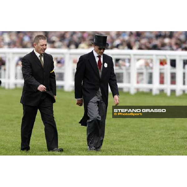 Aidan O\' Brien walking the course at Royal Ascot 2nd day Ascot, 18th june 2008 ph. Stefano Grasso