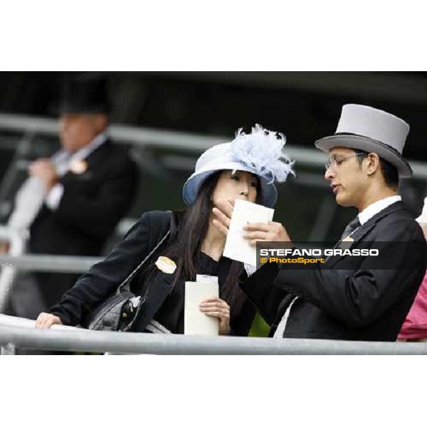 fashion hats in the Royal Enclosure at Royal Ascot 2nd day Ascot, 18th june 2008 ph. Stefano Grasso