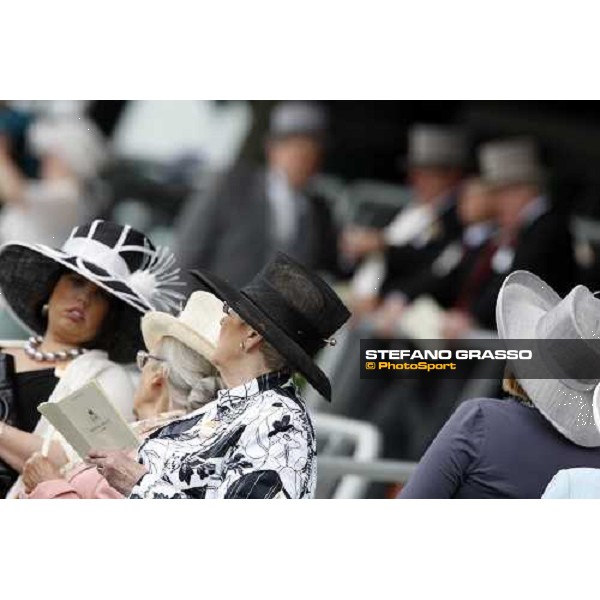 fashion hats in the Royal Enclosure at Royal Ascot 2nd day Ascot, 18th june 2008 ph. Stefano Grasso