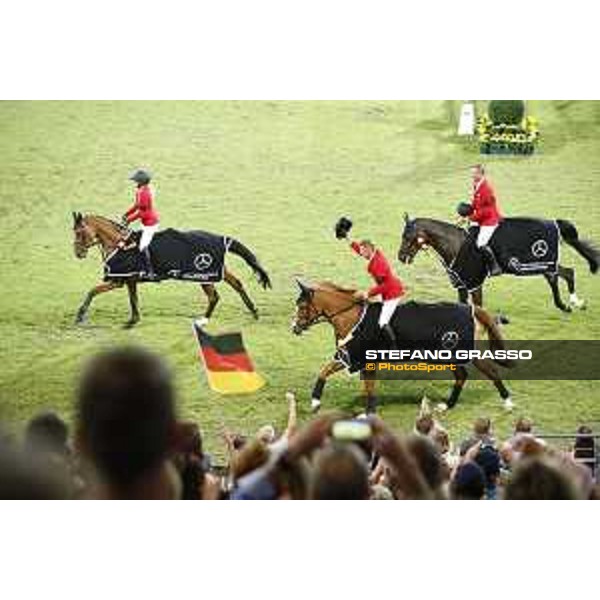 Aachen CHIO of Aachen - Aachen - Team Germany wins the Mercedes Benz Nations Cup Aachen, - 19 July 2018 - ph.{photog) Stefano Grasso