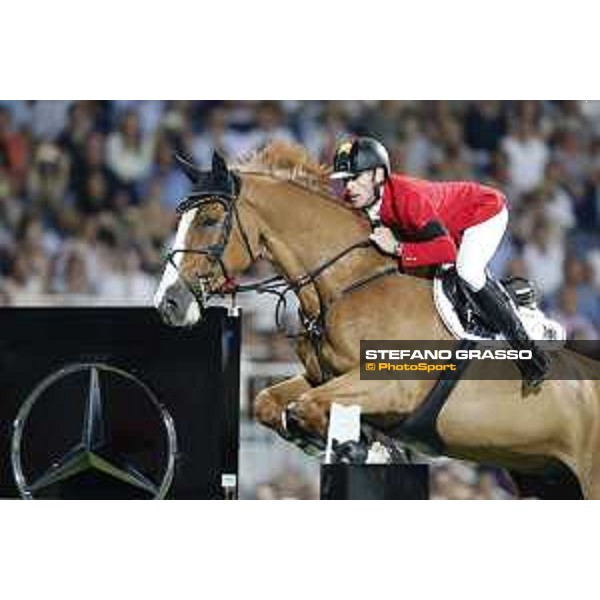 Aachen CHIO of Aachen - Aachen - Team Germany wins the Mercedes Benz Nations Cup - Marcus Ehning on Pret a Tout Aachen, - 19 July 2018 - ph.{photog) Stefano Grasso