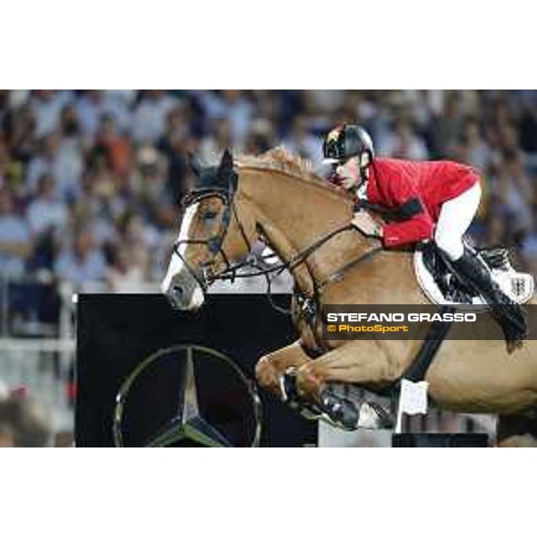 Aachen CHIO of Aachen - Aachen - Team Germany wins the Mercedes Benz Nations Cup - Marcus Ehning on Pret a Tout Aachen, - 19 July 2018 - ph.{photog) Stefano Grasso