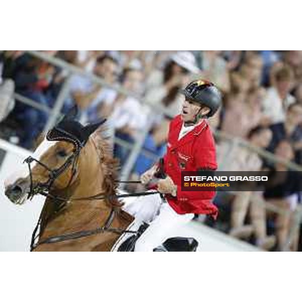 Aachen CHIO of Aachen - Aachen - Team Germany wins the Mercedes Benz Nations Cup - Marcus Ehning on Pret a Tout Aachen, - 19 July 2018 - ph.{photog) Stefano Grasso