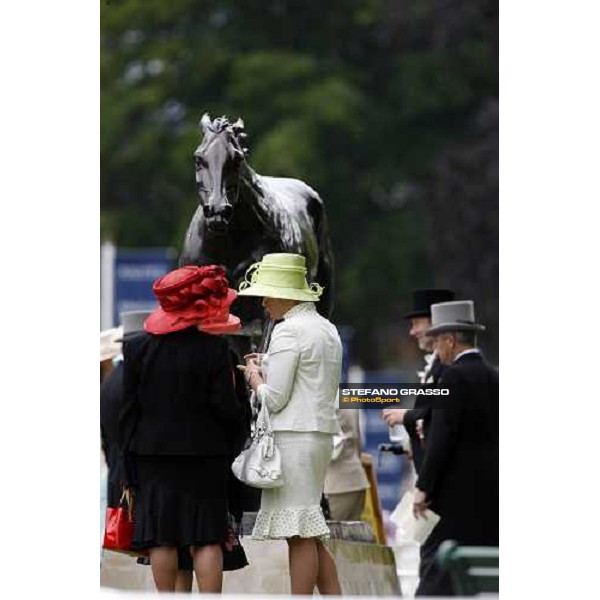 fashion hats n the Royal Enclosure at Royal Ascot 2nd day Ascot, 18th june 2008 ph. Stefano Grasso