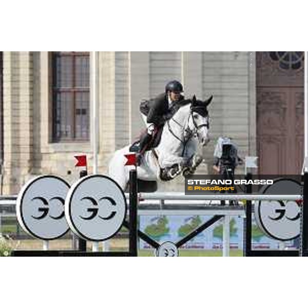 LGCT of Chantilly - Class 2 - Simon Delestre (FRA) on Filou Carlo Zimequest - Chantilly, , 13 July 2018 - ph.Stefano Grasso/LGCT